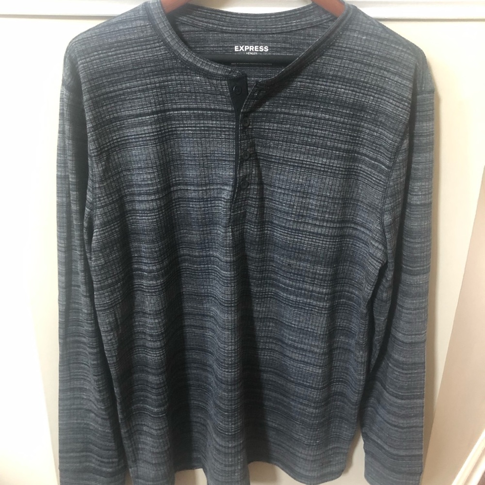 Express Long Sleeve Henley